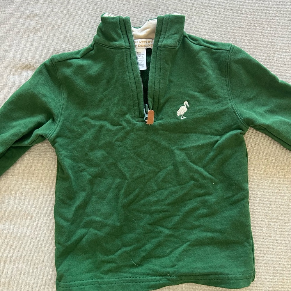Green Kids Pullover